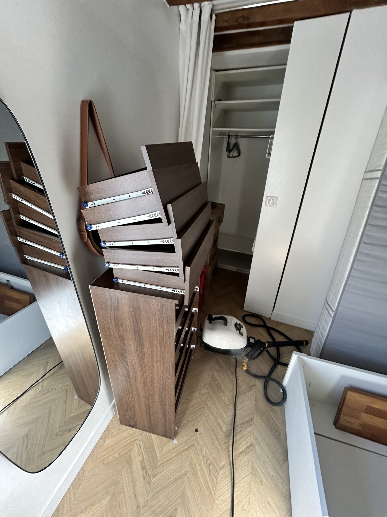 Traitement vapeur d'un dressing